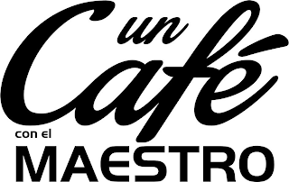UN CAFÉ  CON EL MAESTRO logo