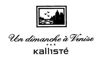 UN DIMANCHE A VENISE PAR KALLISTE logo