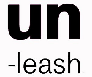UN -LEASH logo