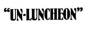 "UN-LUNCHEON" logo
