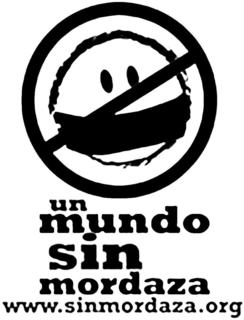 UN MUNDO SIN MORDAZA SINMORDAZA.ORG logo