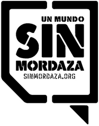 UN MUNDO SIN MORDAZA SINMORDAZA.ORG logo