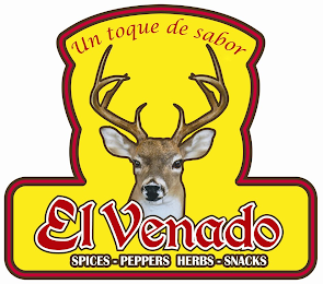 UN TOQUE DE SABOR EL VENADO SPICES-PEPPERS HERBS-SNACKS logo