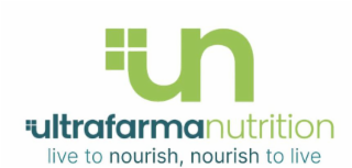 UN ULTRAFARMANUTRITION LIVE TO NOURISH, NOURISH TO LIVE logo