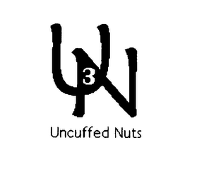 UN3 UNCUFFED NUTS logo