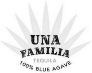 UNA FAMILIA TEQUILA 100% BLUE AGAVE logo