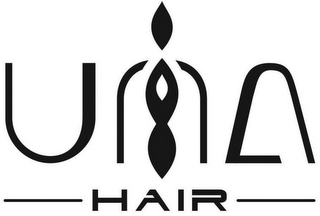 UNA HAIR logo