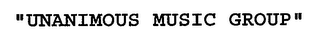"UNANIMOUS MUSIC GROUP" logo