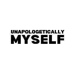 UNAPOLOGETICALLY MYSELF logo