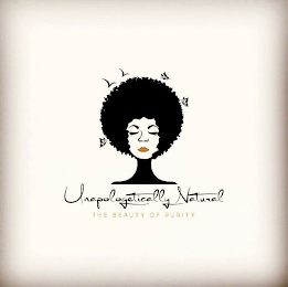 UNAPOLOGETICALLY NATURAL THE BEAUTY OF PURITY logo