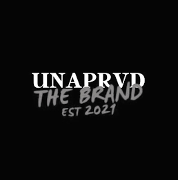 UNAPRVD THE BRAND EST 2021 logo