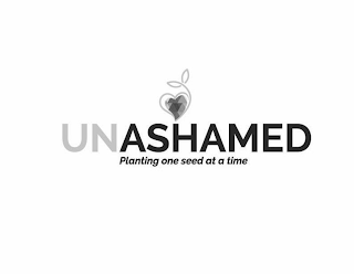 UNASHAMED PLANTING ONE SEED AT A TIME logo