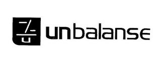UNBALANSE logo
