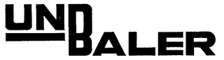 UNBALER logo