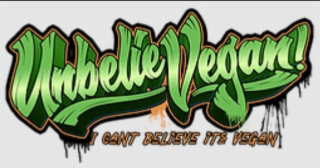 UNBELIEVEGAN! I CANT BELIEVE ITS VEGAN logo