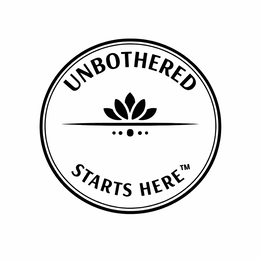 UNBOTHERED STARTS HERE logo
