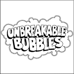 UNBREAKABLE BUBBLES logo