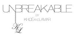 UNBREAKABLE BY KHLOÉANDLAMAR KL logo
