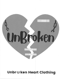 UNBROKEN UNBROKEN HEART CLOTHING logo