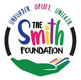 UNBURDEN. UPLIFT. UNLEASH. THE SMITH FOUNDATION logo