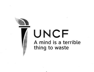 UNCF A MIND IS A TERRIBLE THING TO WASTE logo