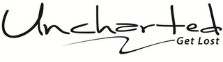 UNCHARTED GET LOST logo