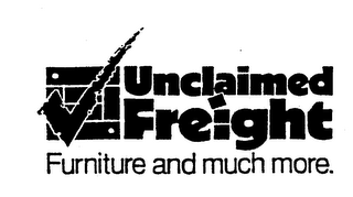 UNCLAIMED FREIGHT FURNITURE AND MUCH MORE. logo