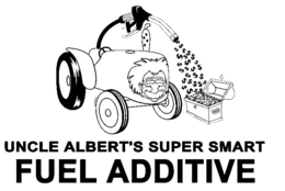 UNCLE ALBERT'S SUPER SMART FUEL ADDITIVE $ $ $ $ $ $ $ $ $ $ $ $ $ $ $ $ $ $ $ $ $ $ $ $ $ logo
