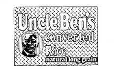 UNCLE BEN'S CONVERTED RICE NATURAL LONG GRAIN logo