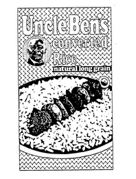 UNCLE BEN'S CONVERTED RICE NATURAL LONG GRAIN logo