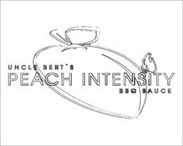 UNCLE BERT'S PEACH INTENSITY BBQ SAUCE logo