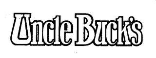 UNCLE BUCK'S logo