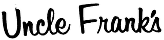 UNCLE FRANK'S logo
