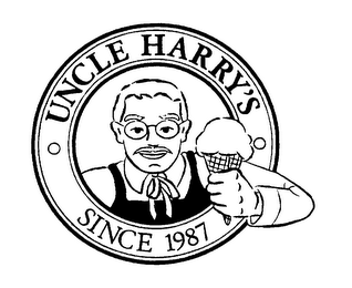 UNCLE HARRY'S SINCE 1987 logo