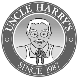 UNCLE HARRY'S SINCE 1987 logo