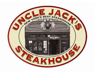 UNCLE JACK'S STEAKHOUSE NEW YORK'S BESTSTEAKHOUSE logo