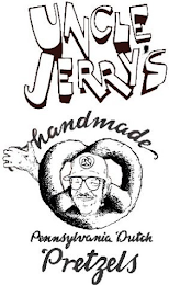 UNCLE JERRY'S HANDMADE PENNSYLVANIA DUTCH PRETZELS logo