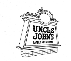 UNCLE JOHNS FAMILY RESTAURANT logo