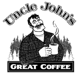 UNCLE JOHN'S GREAT COFFEE logo