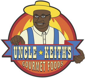 UNCLE KEITH'S GOURMET FOODS logo