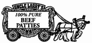 UNCLE LARRY'S 100% PURE BEEF PATTIES logo