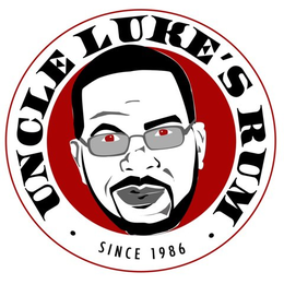 UNCLE LUKE'S RUM. · SINCE 1986 · logo