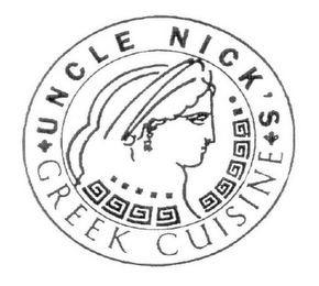 UNCLE NICK'S GREEK CUISINE logo