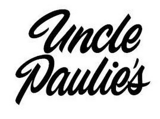 UNCLE PAULIE'S logo