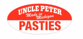 UNCLE PETER MADE IN MICHIGAN PASTIES logo