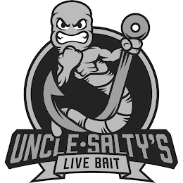 UNCLE SALTY'S LIVE BAIT logo