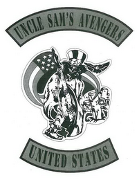 UNCLE SAM'S AVENGERS UNITED STATES M C logo