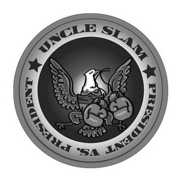 UNCLE SLAM PRESIDENT VS. PRESIDENT logo