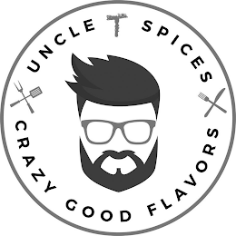 UNCLE T SPICES CRAZY GOOD FLAVORS logo
