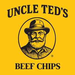 UNCLE TED'S BEEF CHIPS logo